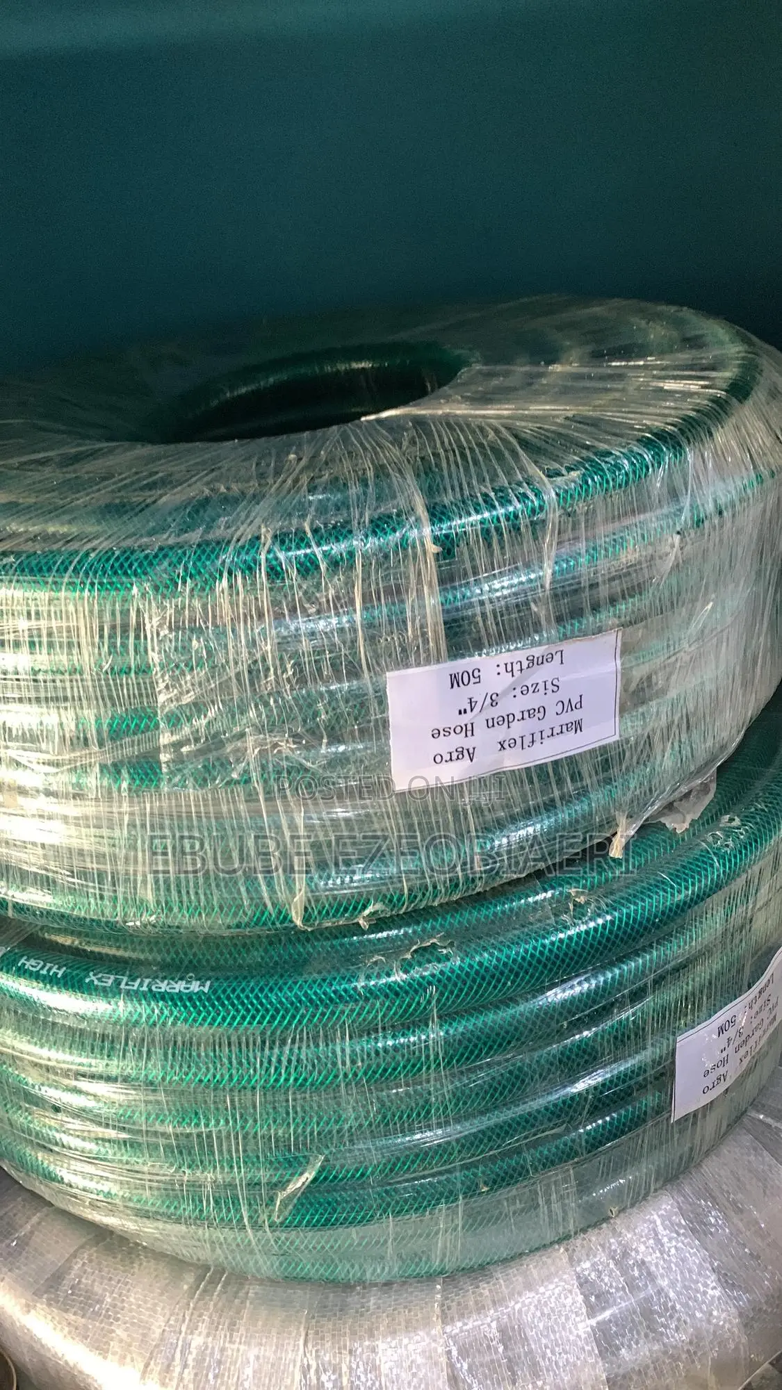 3/4 Green Garden Hose
