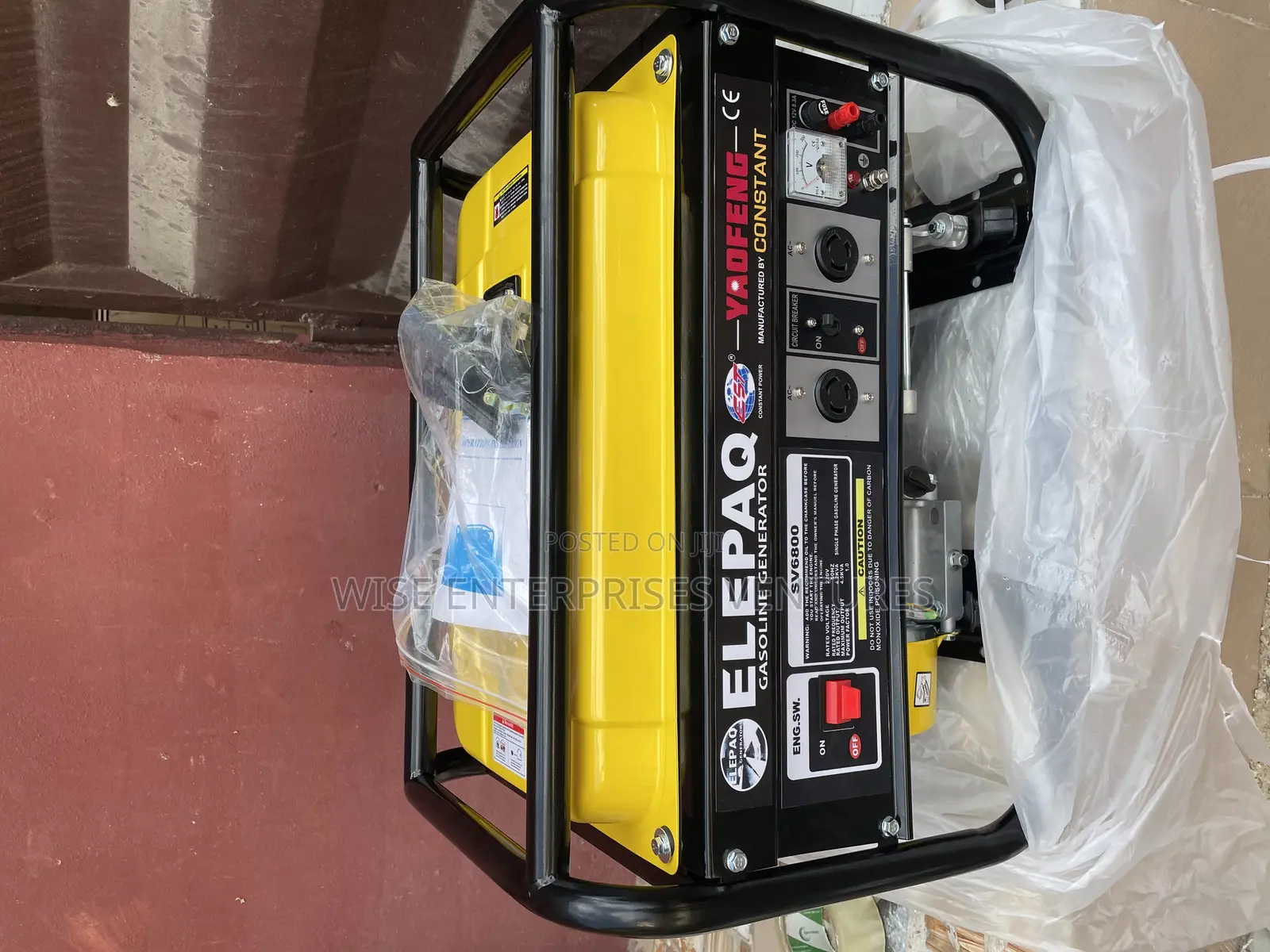 Elepaq Constant Generator 4.5kva 100% Copper Coil