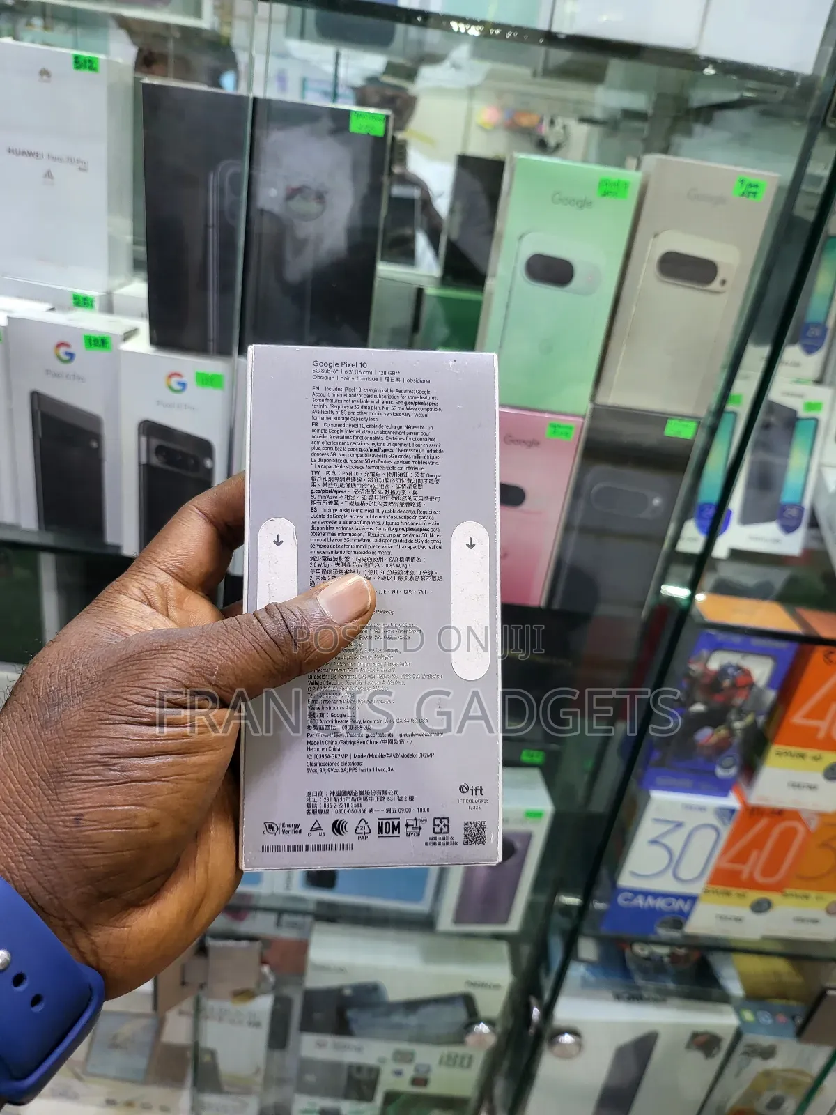New Google Pixel 10 5G 256 GB Black
