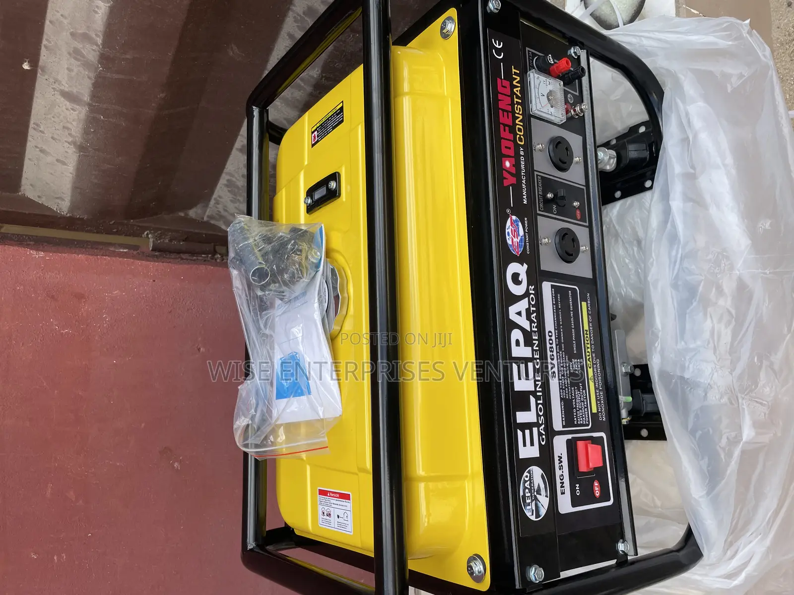 Elepaq Constant Generator 4.5kva 100% Copper Coil