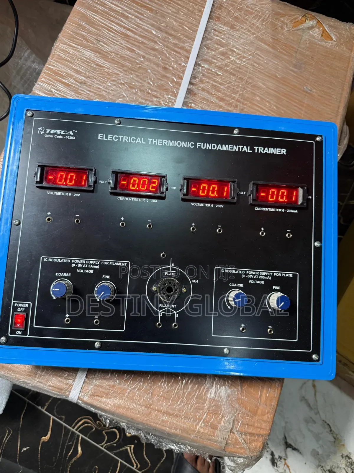 Electrical Thermionic Fundamental Trainer
