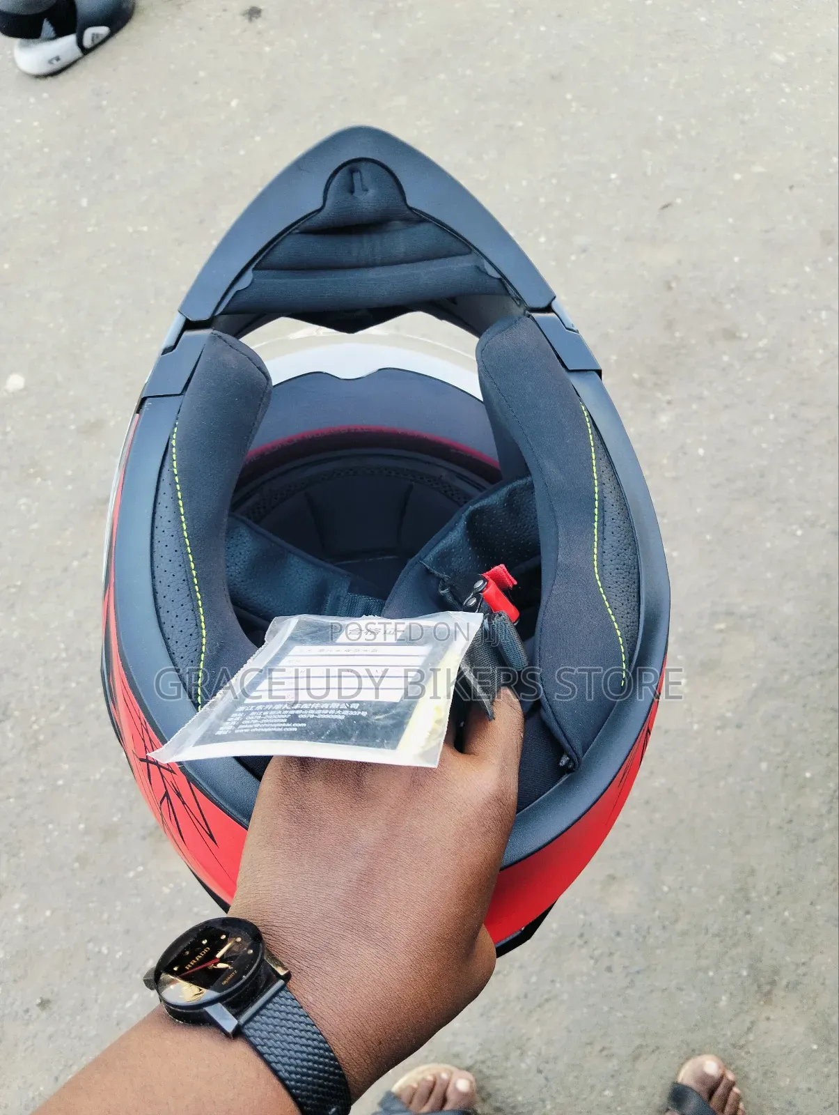 Dot Open Jaw Helmet (Jakian )