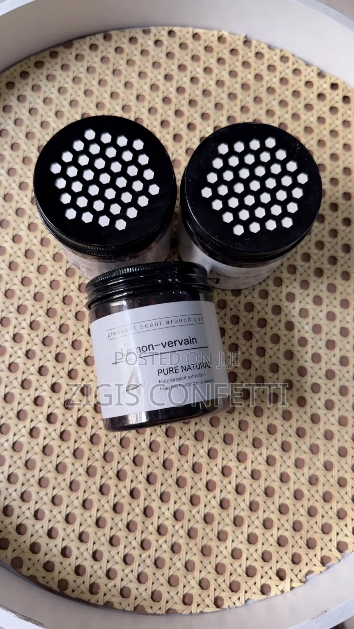Gel Beads Lemon Air Freshener