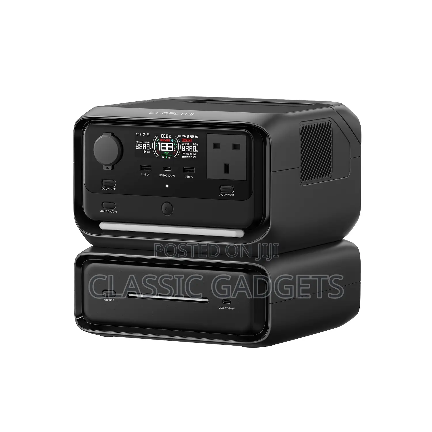 Ecoflow River 3 Max Plus Solar Generator /Power Station