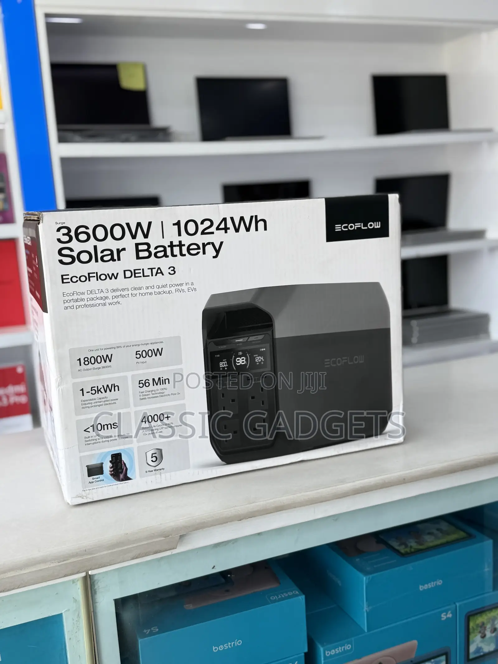 Ecoflow Delta 3 Solar Generator / Power Station