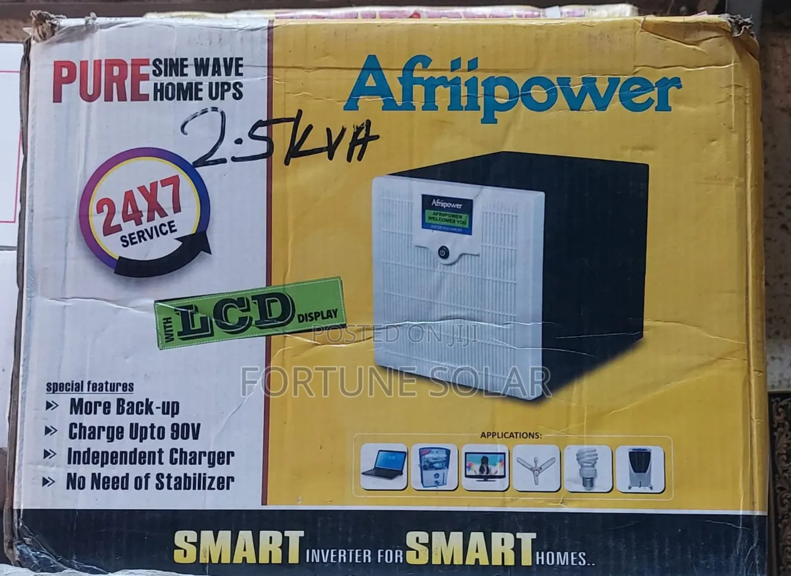 Afriipower Inverter 2.5kva 24v Non Hybrid, Transformer Based