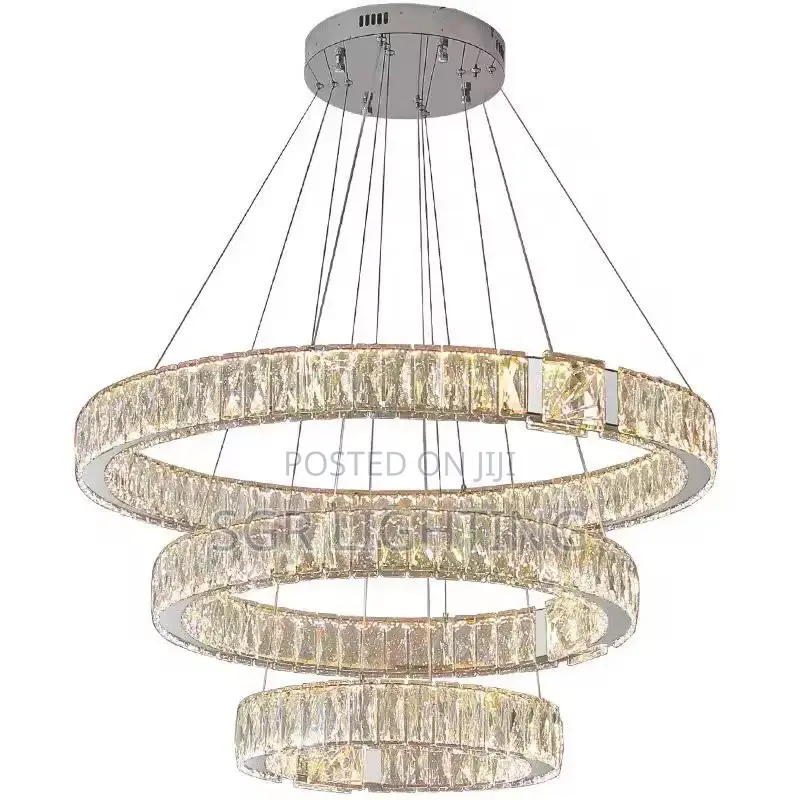 Modern Crystal Chandelier Led Pendant Light