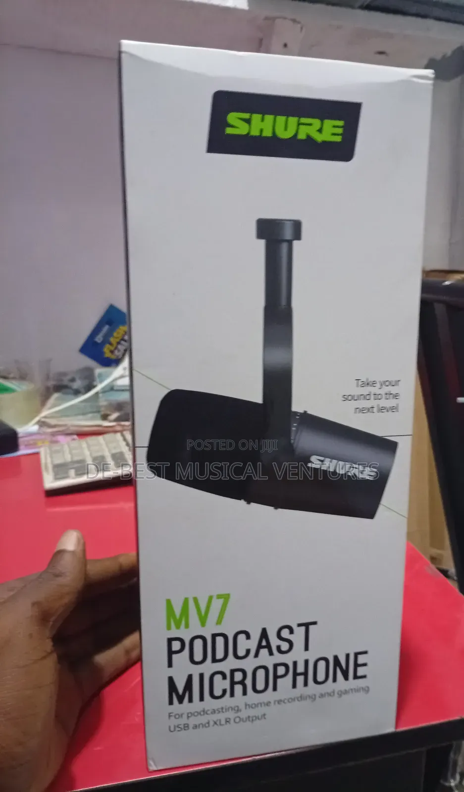 Shure Mv7 Podcast Microphone