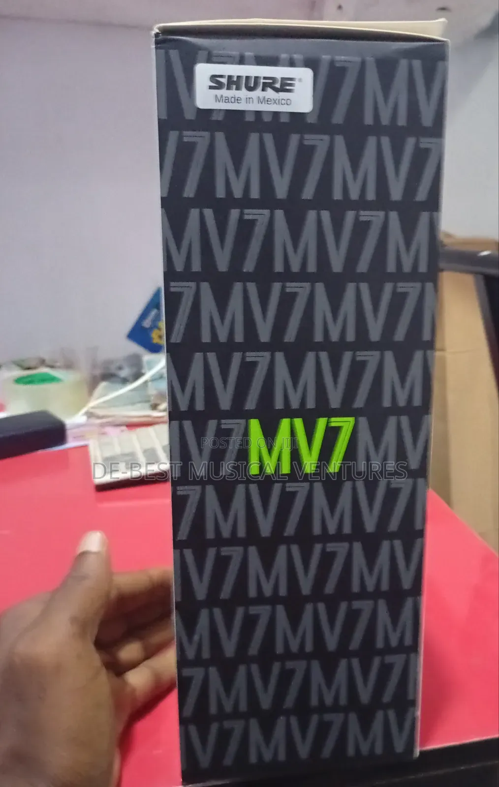 Shure Mv7 Podcast Microphone