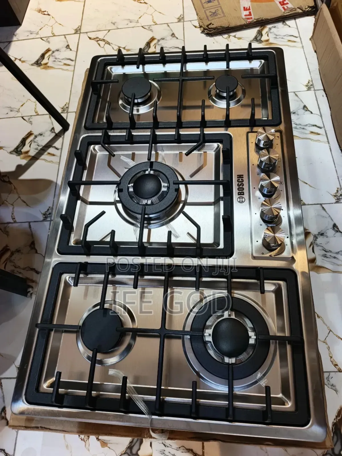 Original Quality Bosch Made In Germany Built-in 5 Burners Gas Cooker