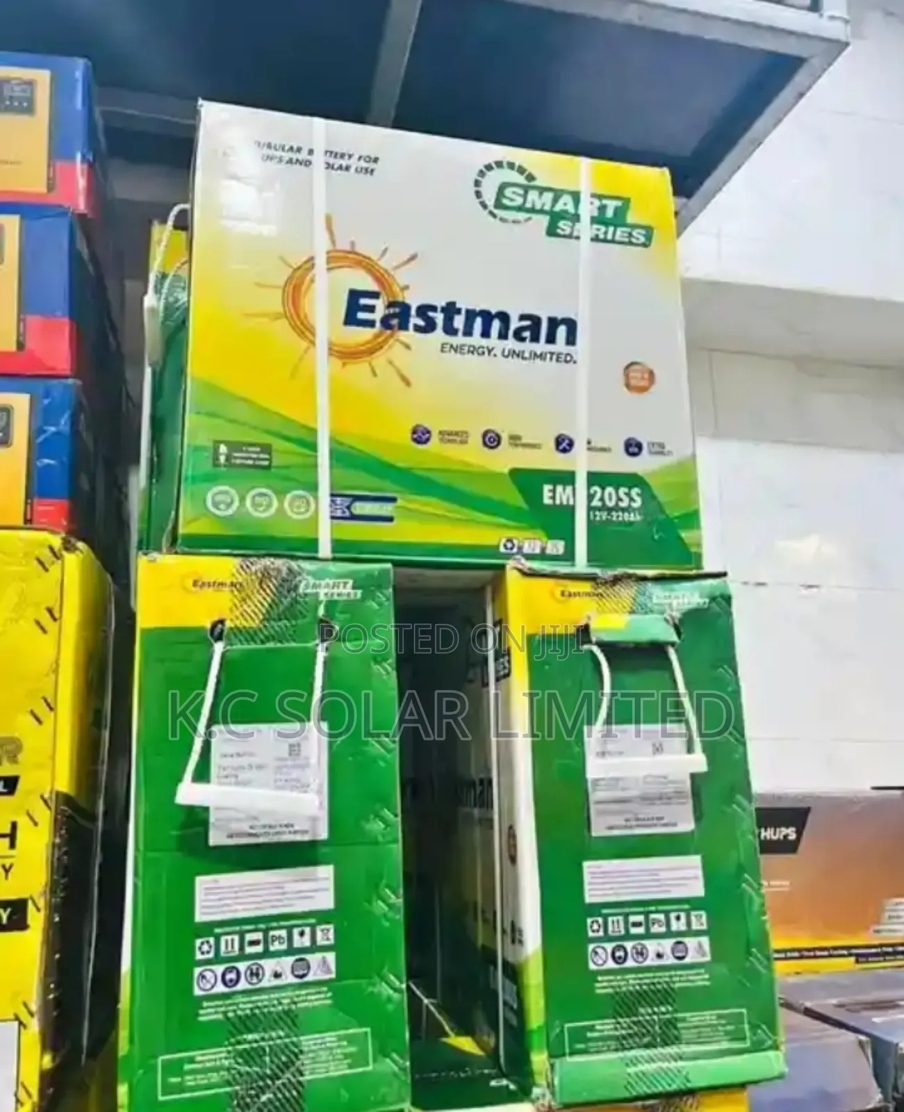 12v,220ah Eastman Tubular Battery