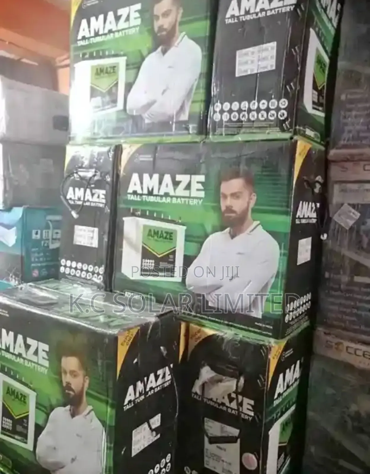,12v,220ah Amaze Solar Tubular Battery