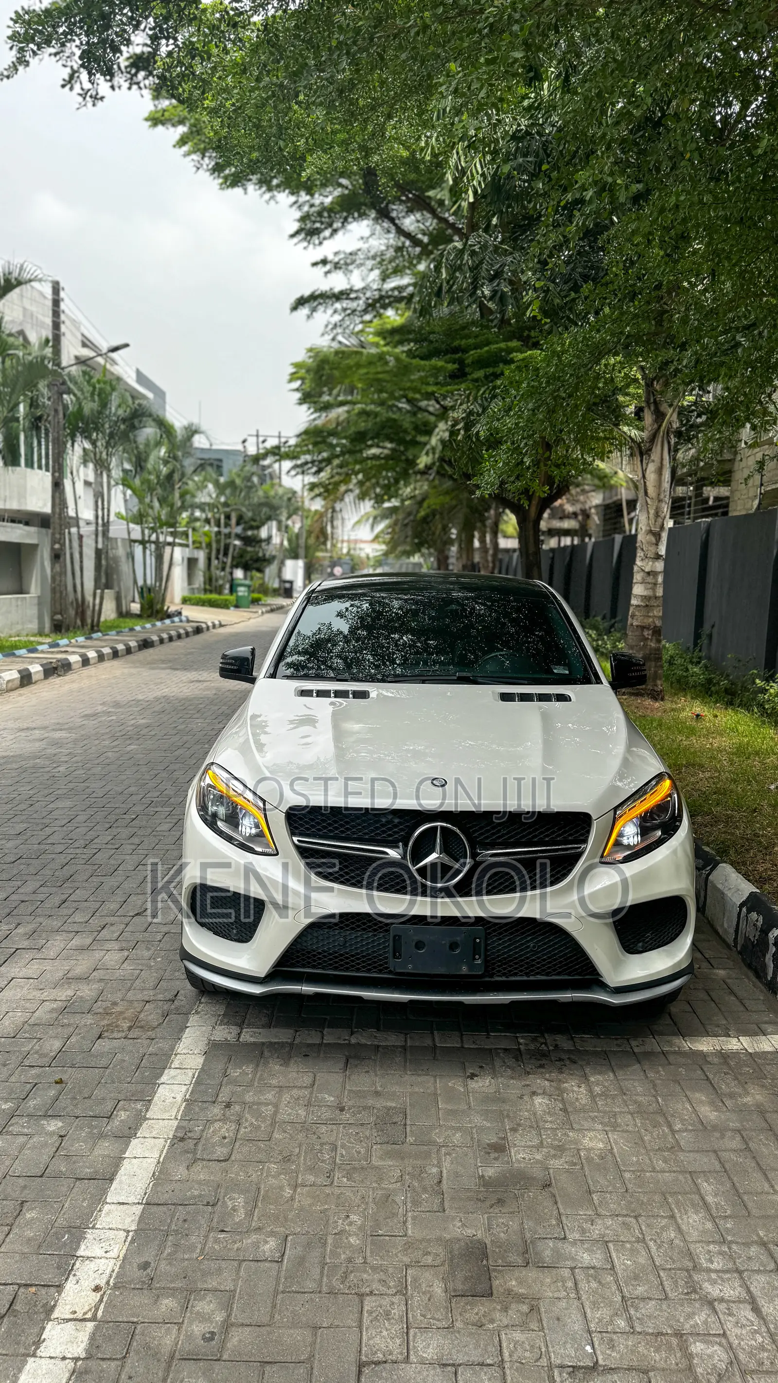 Mercedes-Benz GLE-Class AMG GLE 43 4MATIC 2017 White