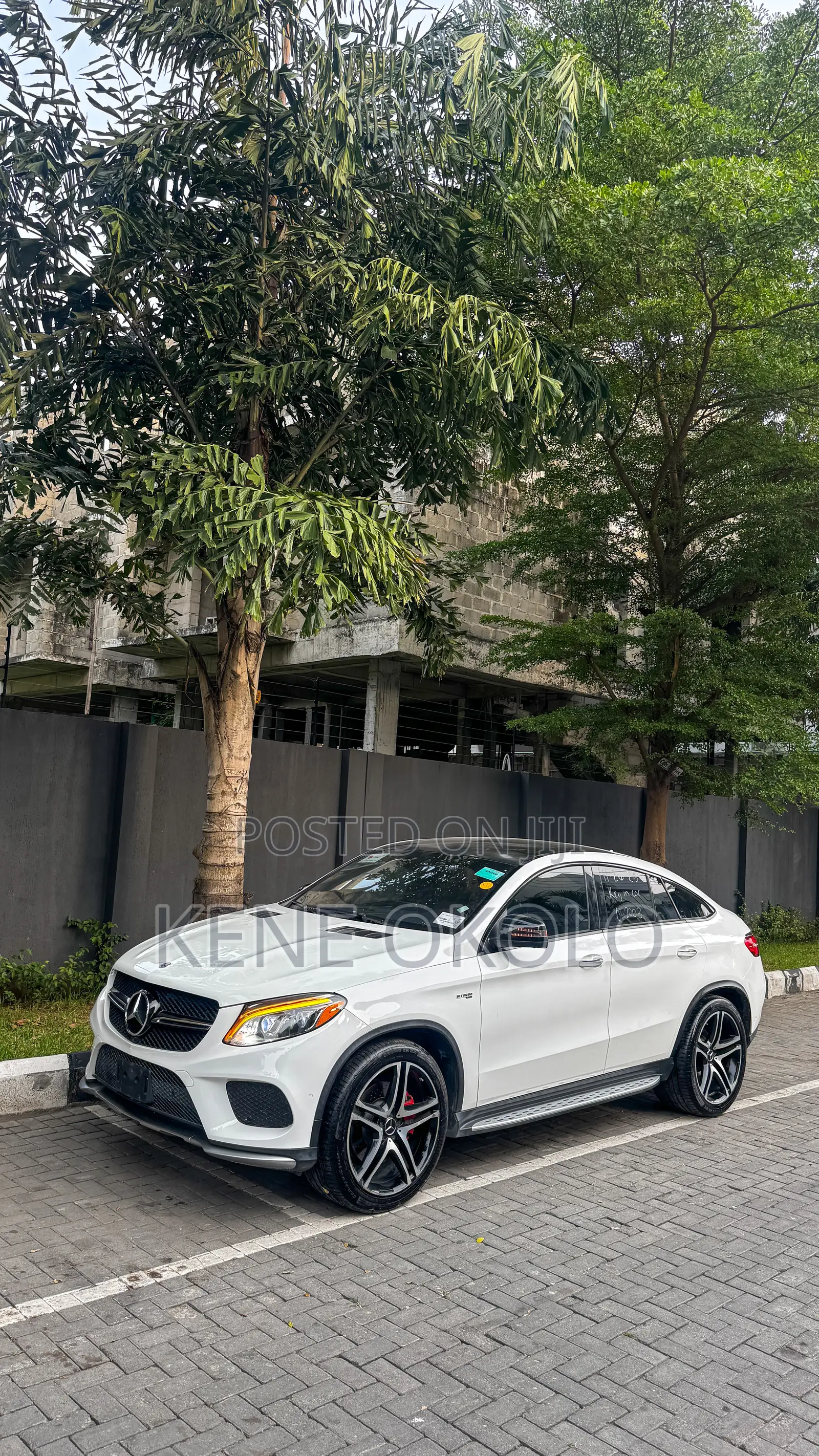 Mercedes-Benz GLE-Class AMG GLE 43 4MATIC 2017 White