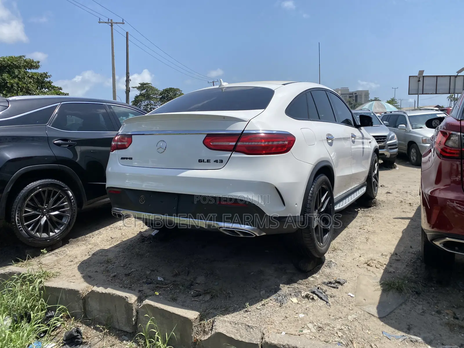 Mercedes-Benz GLE-Class AMG GLE 43 4MATIC 2018 White