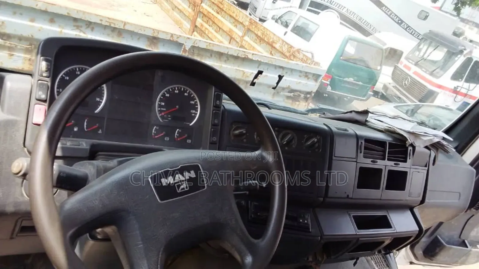 Man Tga 12 Tyres Flat Body 6 Cylinder D20 Common Rail Engine