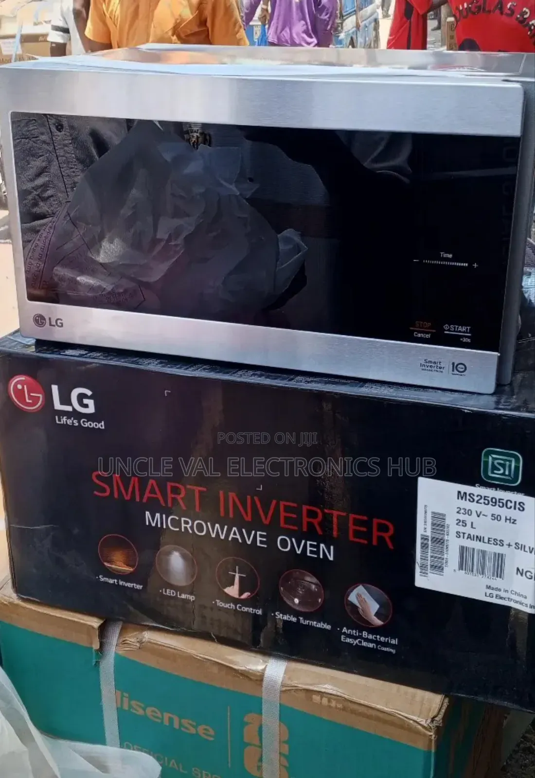 Lg 25l Smart Inverter Microwave Oven