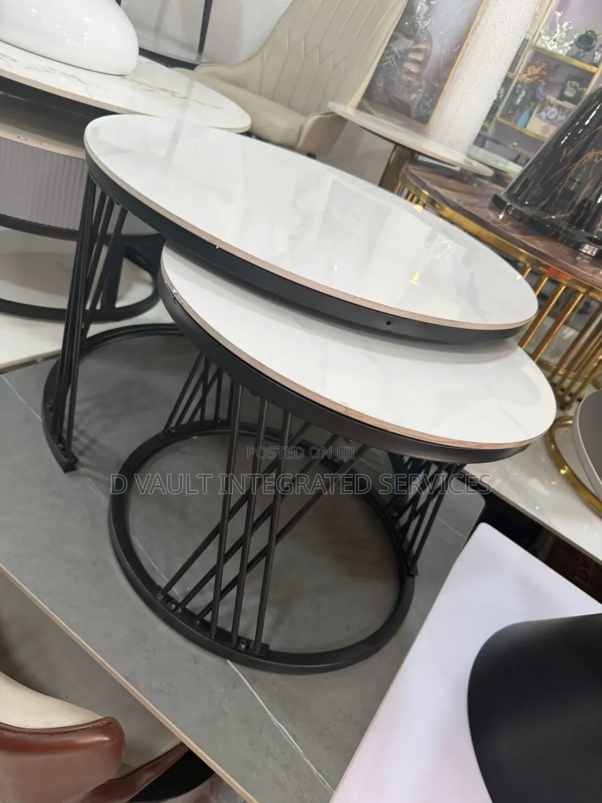 Center Table Marble Top 2 in One