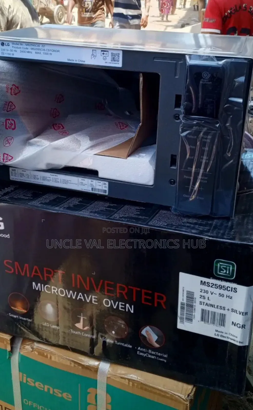 Lg 25l Smart Inverter Microwave Oven