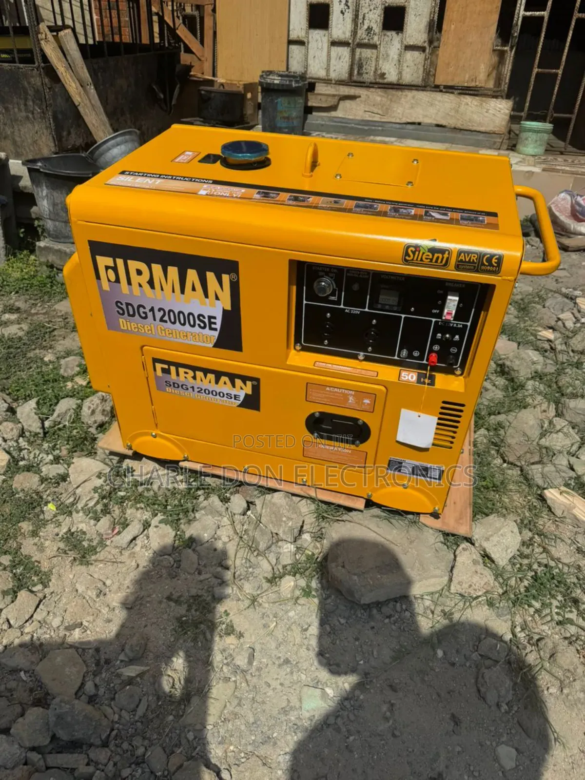 Firman 10kva Diesel Silent Generator – Strong Power Backup