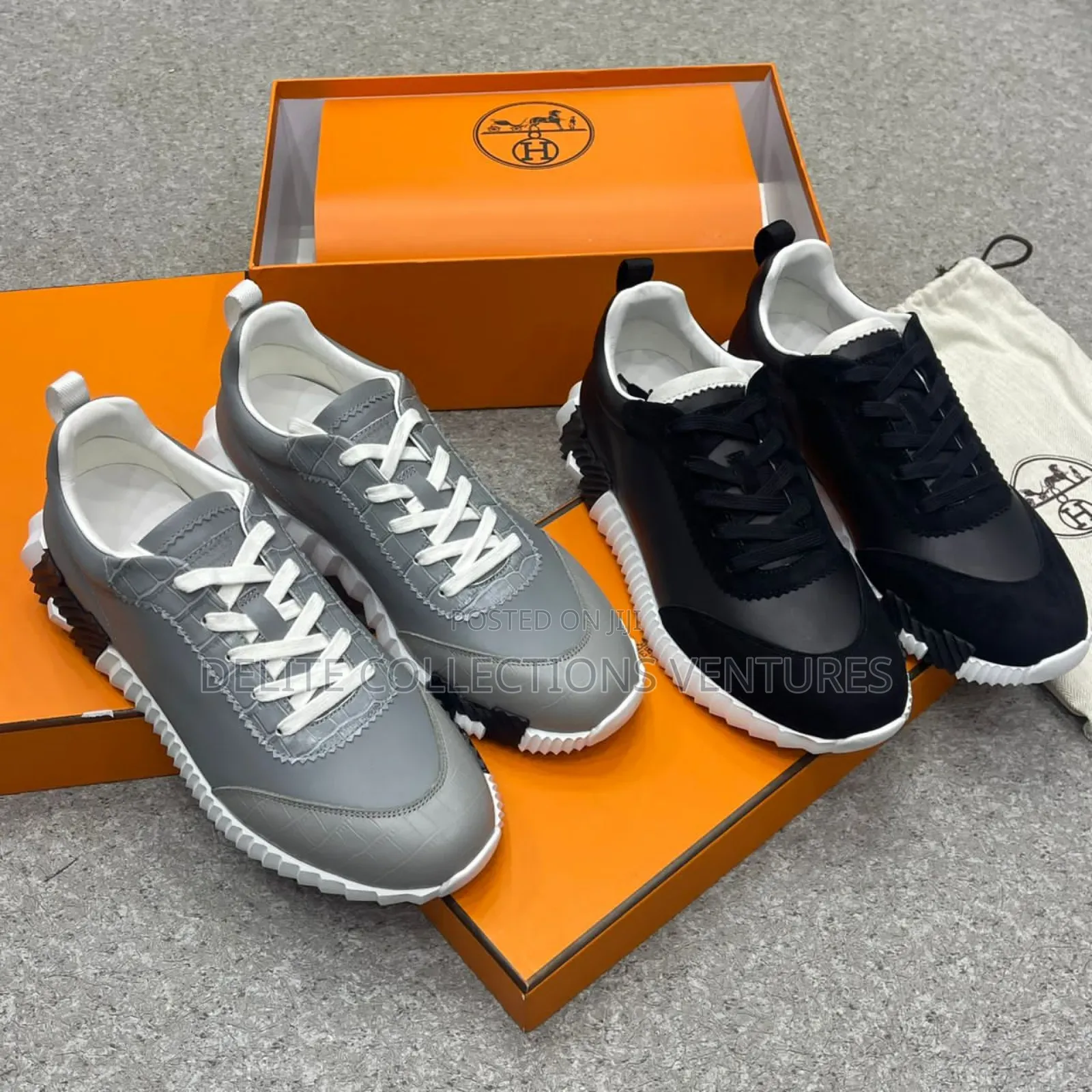 Luxury Update  Hermes Bouncing Sneakers. Available