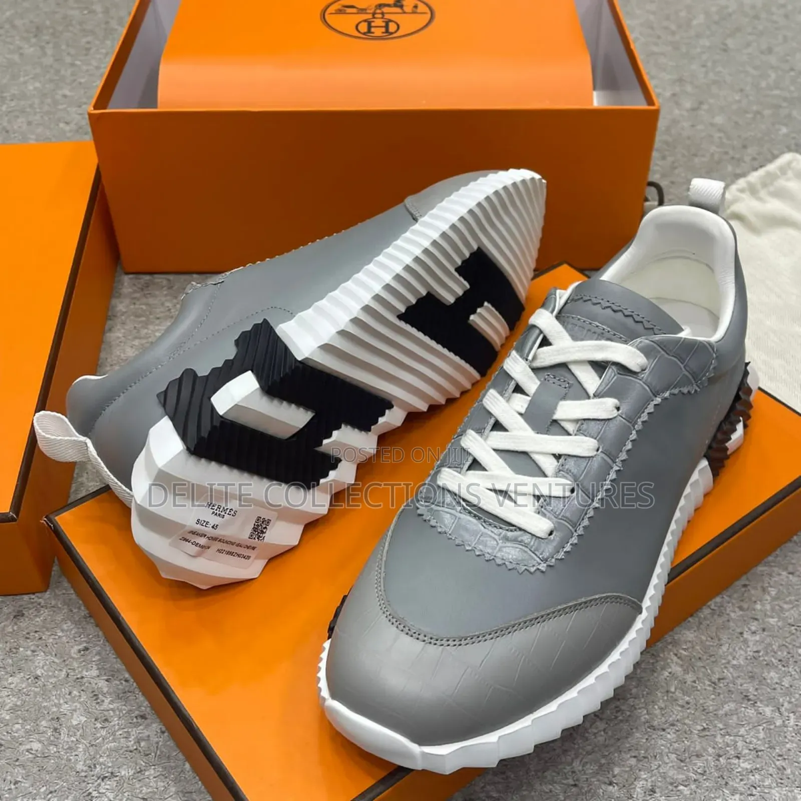 Luxury Update  Hermes Bouncing Sneakers. Available