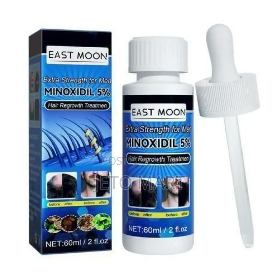 East Moon Minoxidil 5% Treatment for Beard, Alopecia and Baldness
