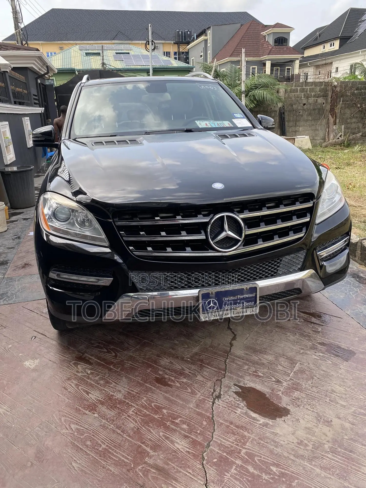 Mercedes-Benz M Class ML 350 4Matic 2012 Black