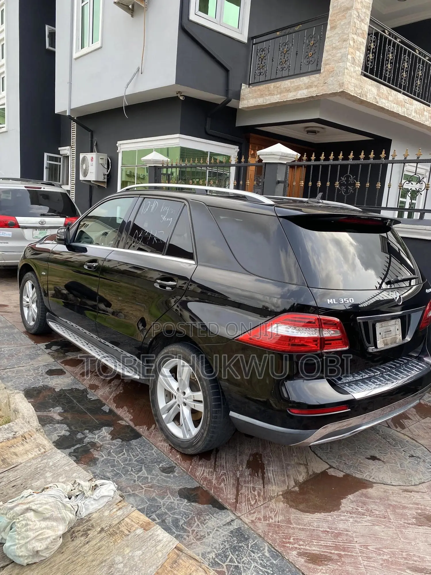 Mercedes-Benz M Class ML 350 4Matic 2012 Black