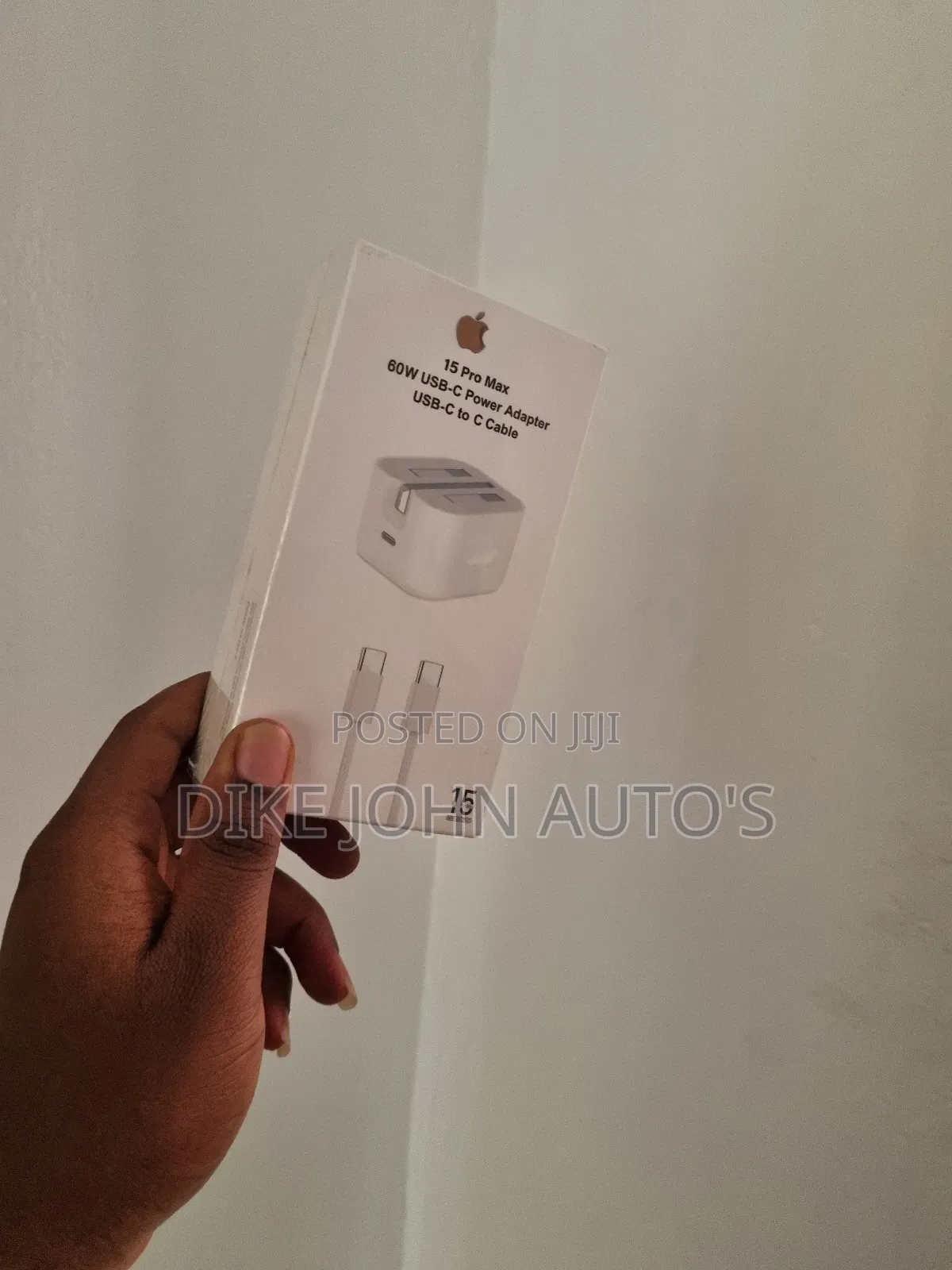 Original Apple C to C Charger 3pin