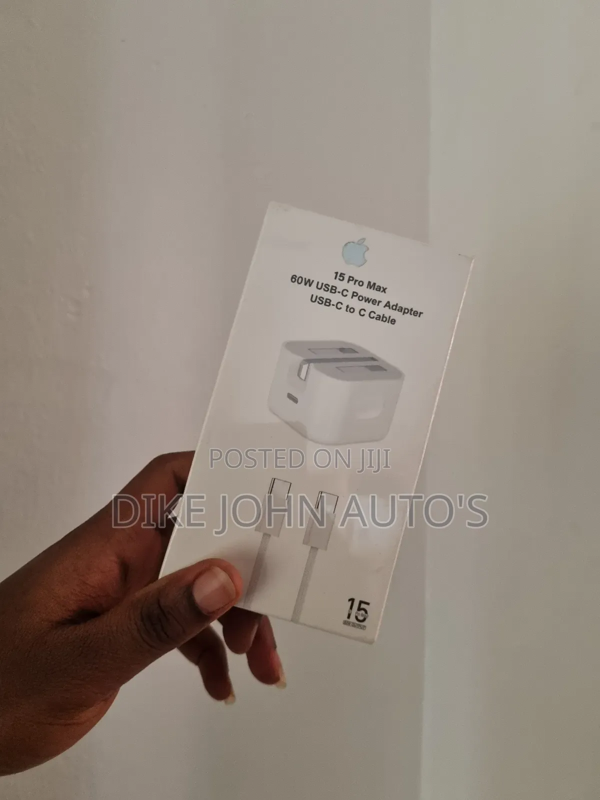 Original Apple C to C Charger 3pin