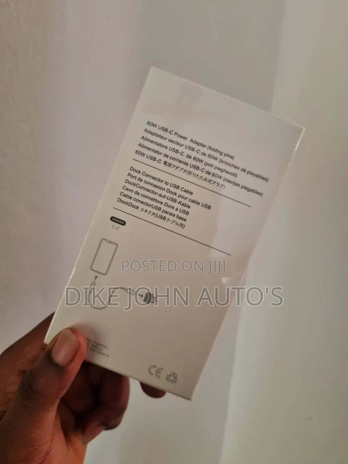 Original Apple C to C Charger 3pin