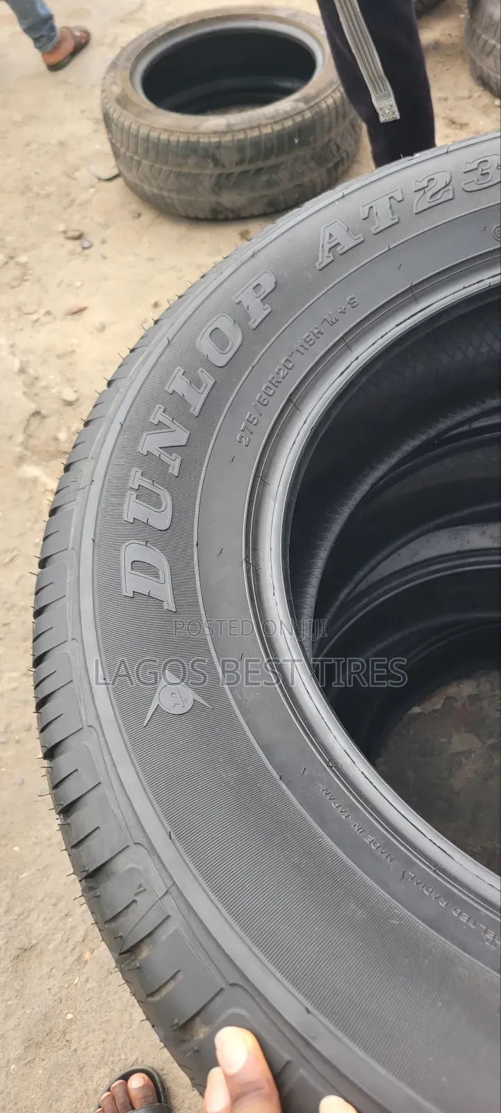 Dunlop Grandtrek At23 - 275/60r20 (Made in Japan) 