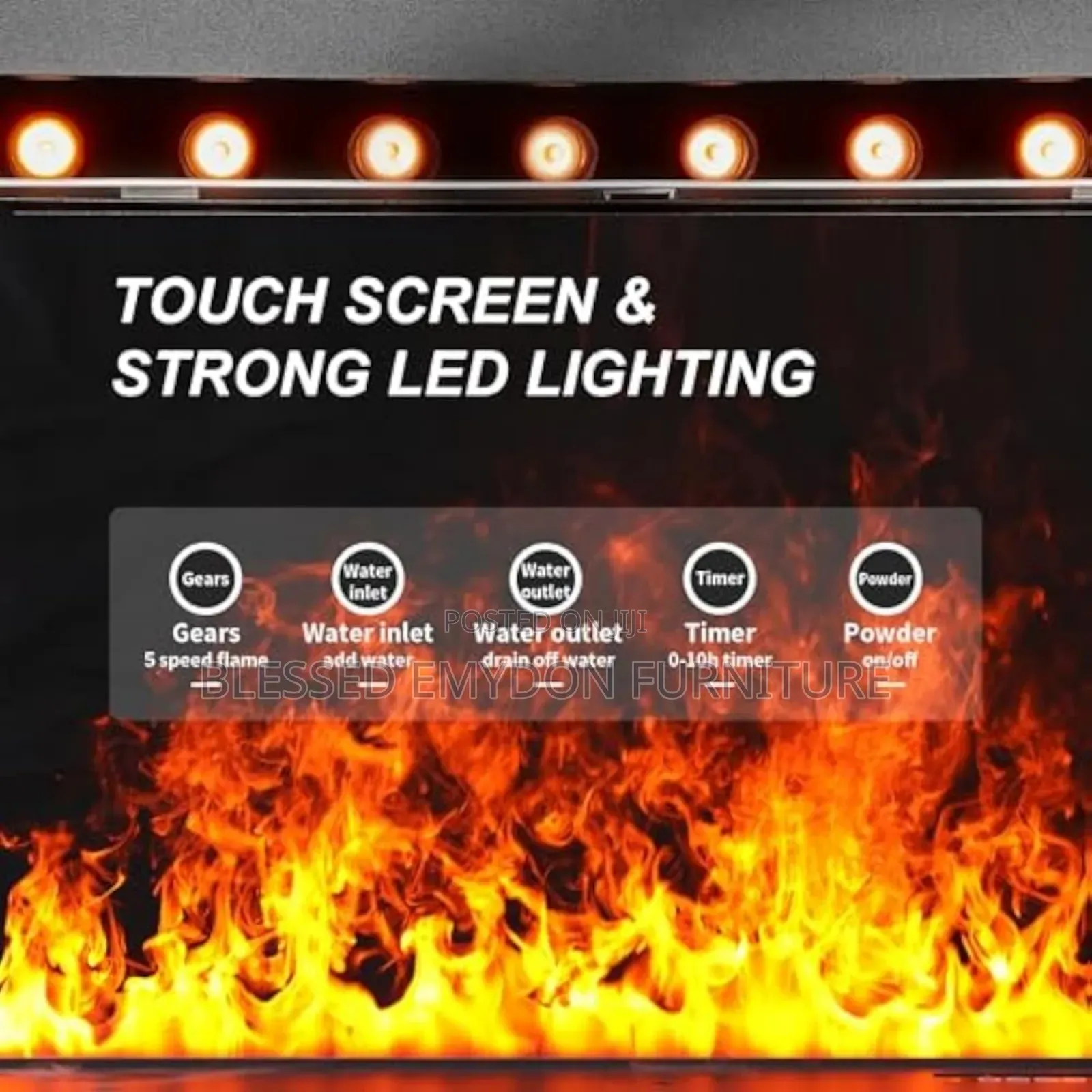 Electric Fireplace 1.2meters