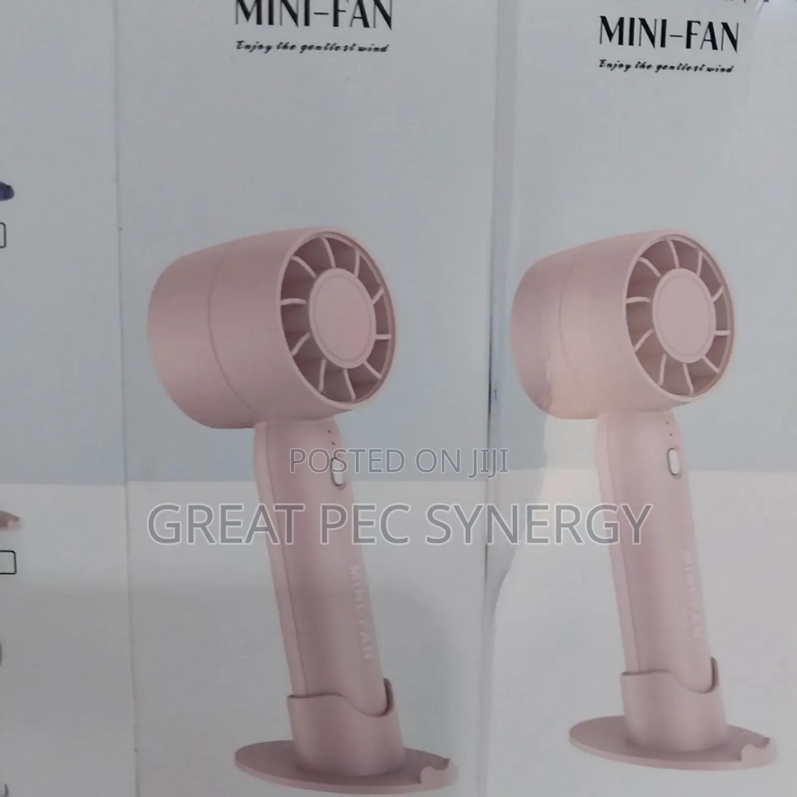 Handheld T-10 Mini Fan - Rechargeable