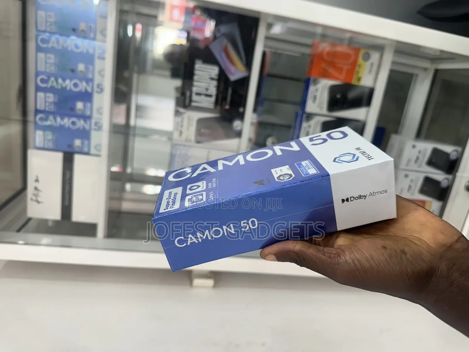 New Tecno Camon 50 256 GB Black