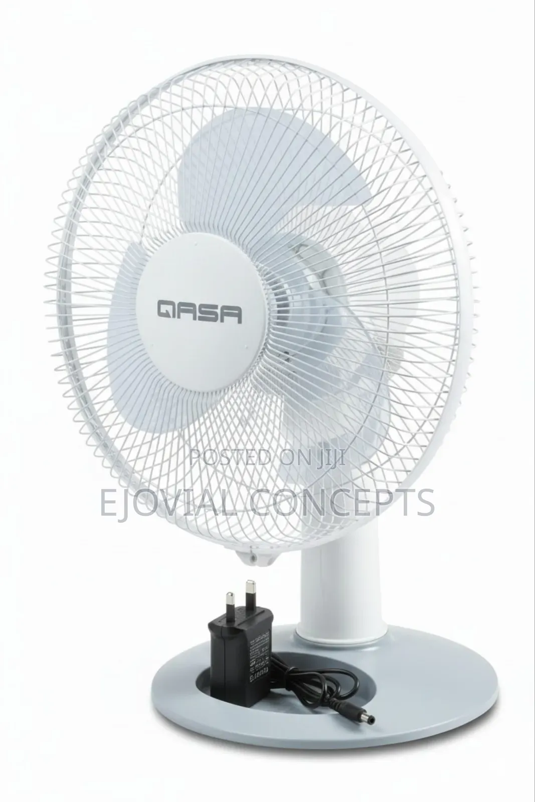 Qasa QTF-12 Dc Solar Table Fan (12v, 8.5w)