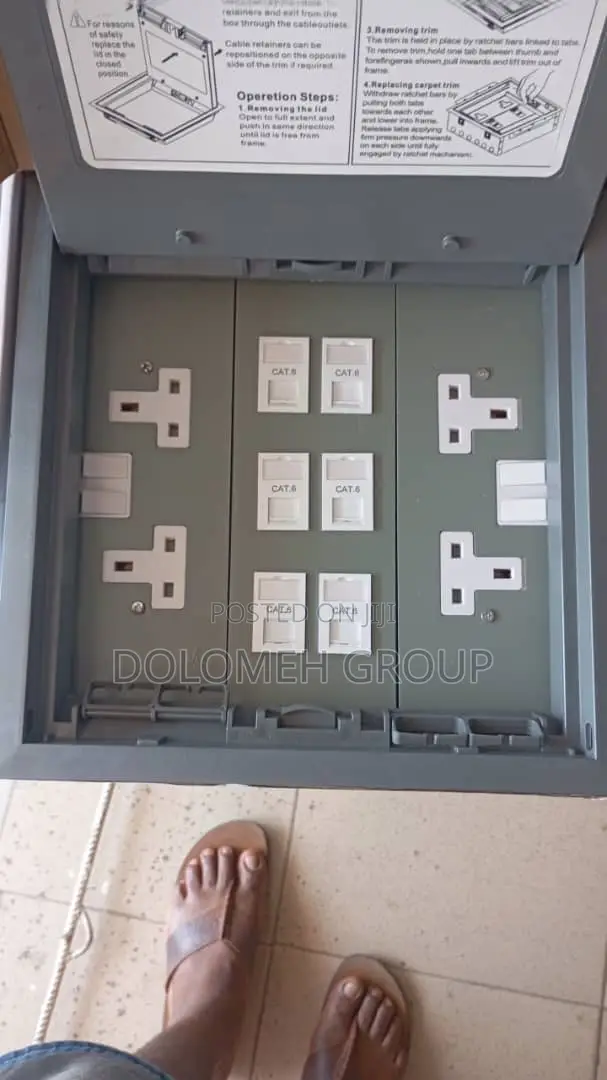 Floor Box Completed One With Data