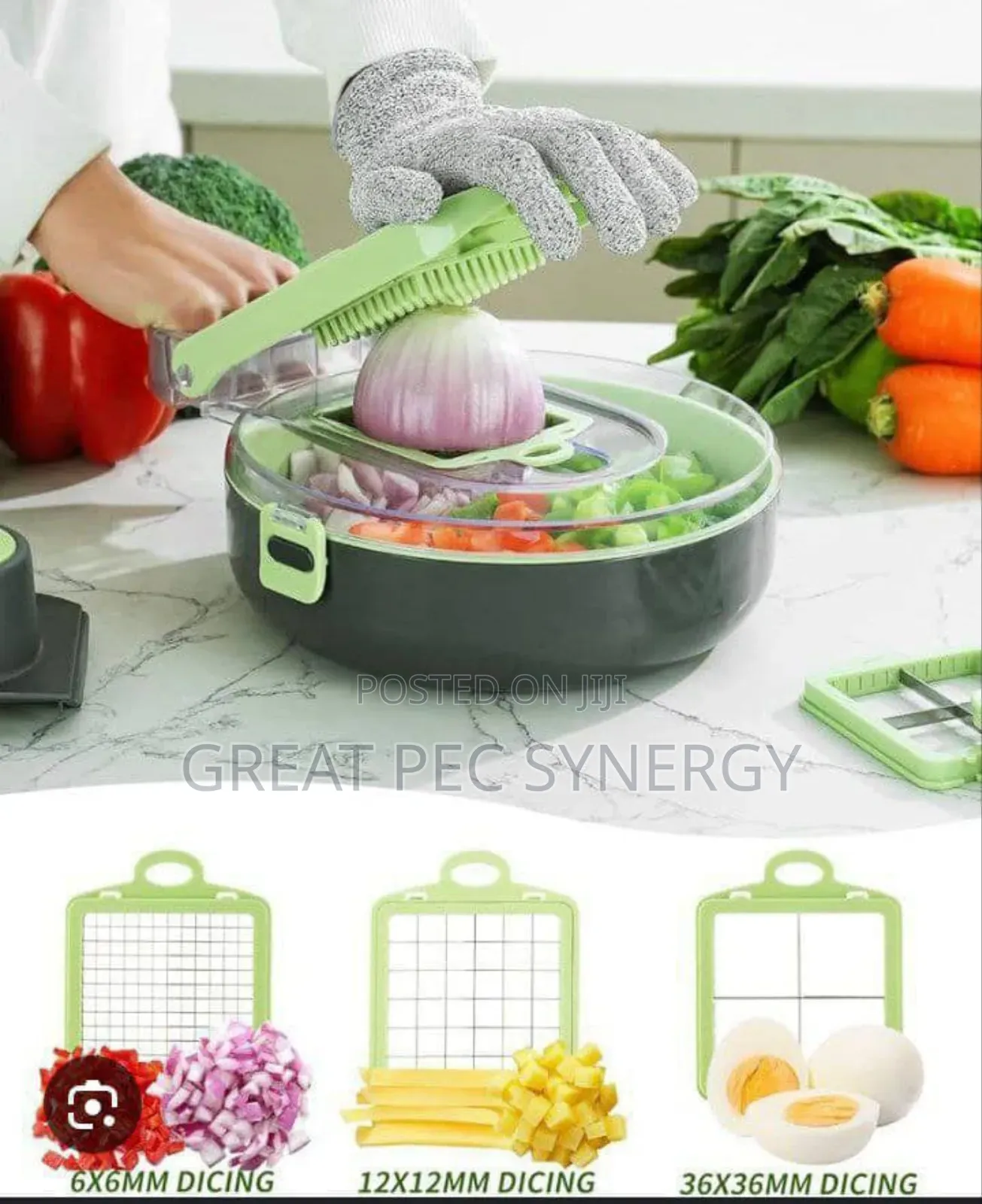 Round Vegetable Cutter - Round Nicer Dicer