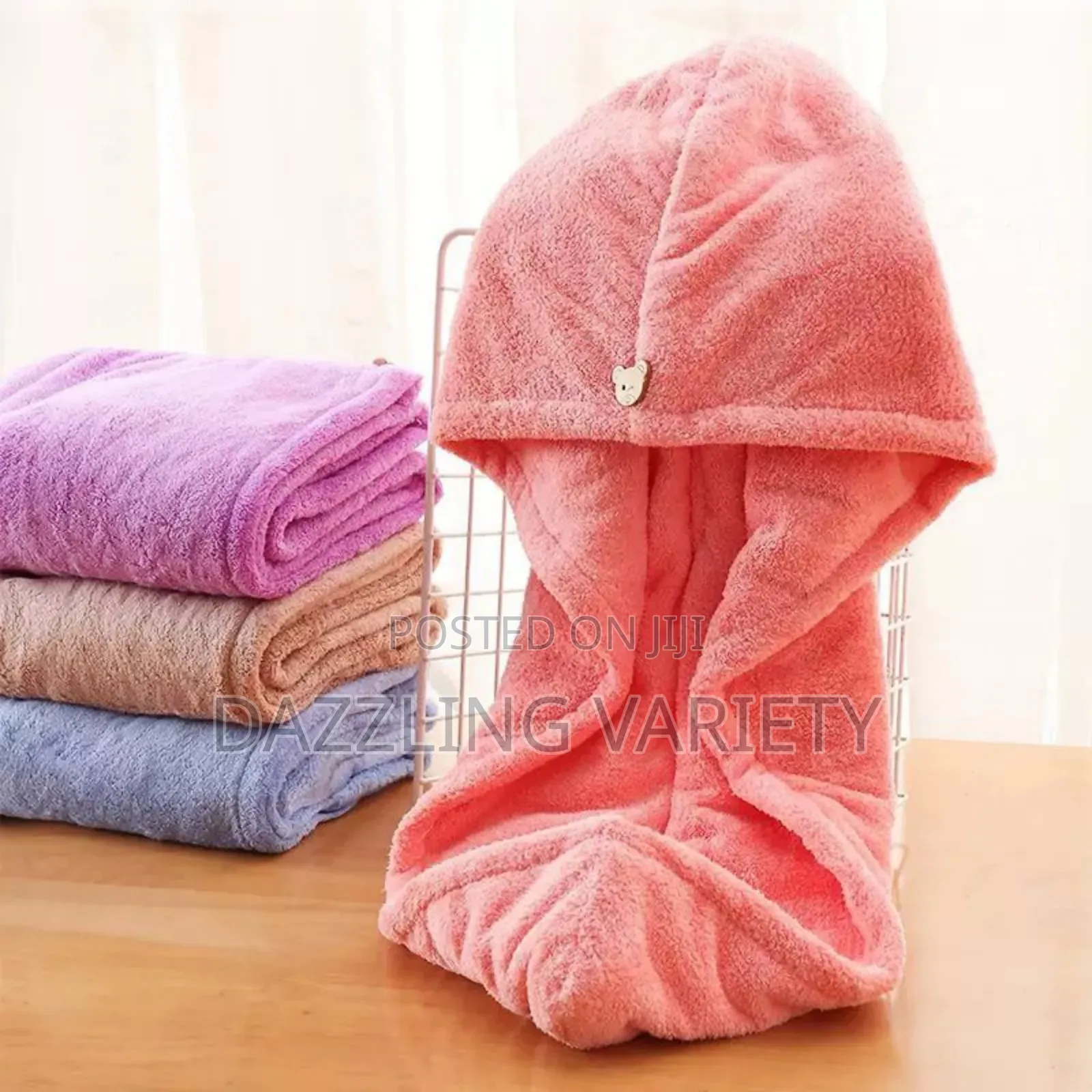 Super Absorbent Microfiber Hair Towel