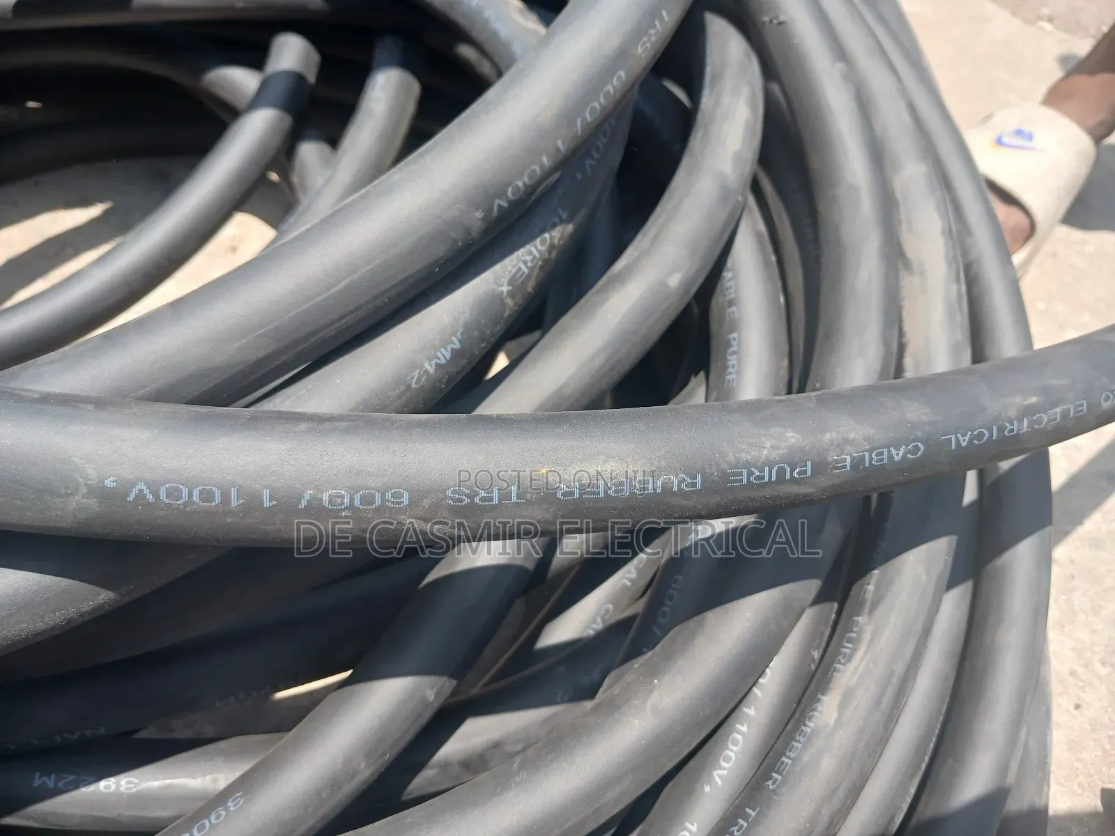 1x185mm2 Flexible Cable TRS Fire Resistant