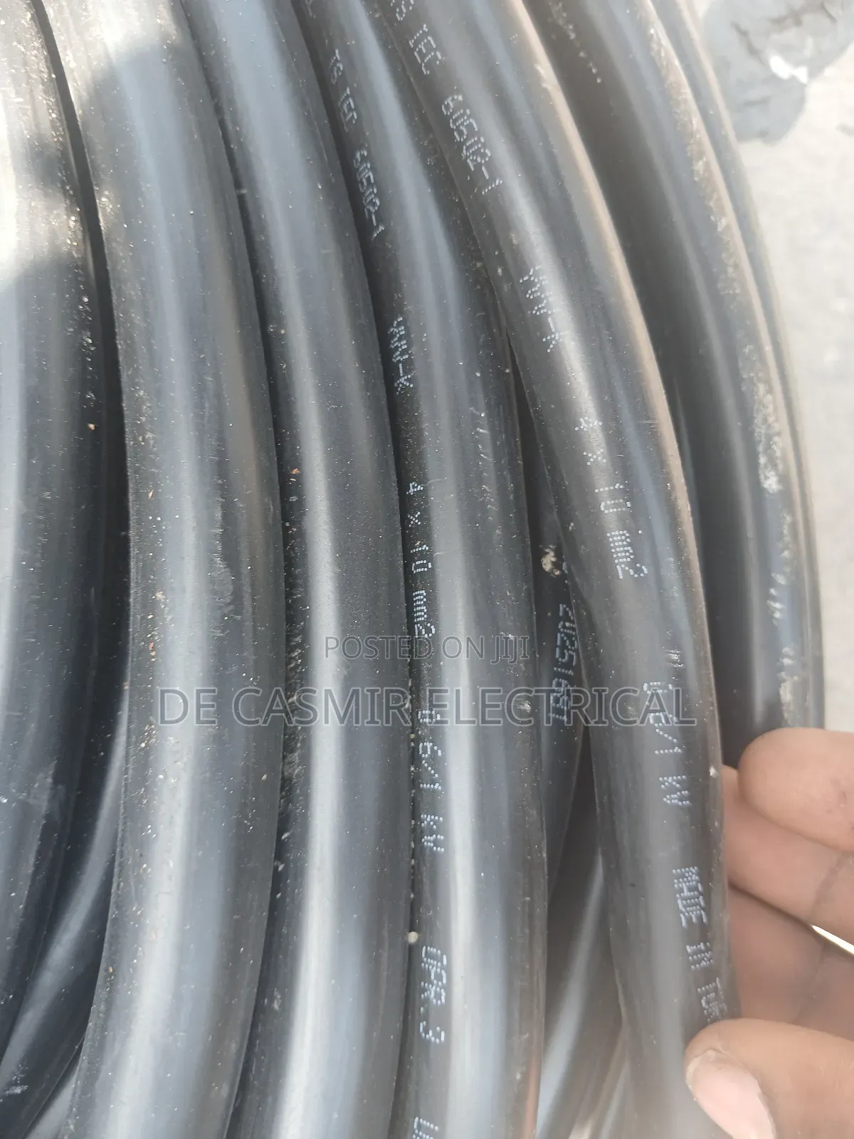 4x10mm2 Flexible Cable PVC/PVC Cable