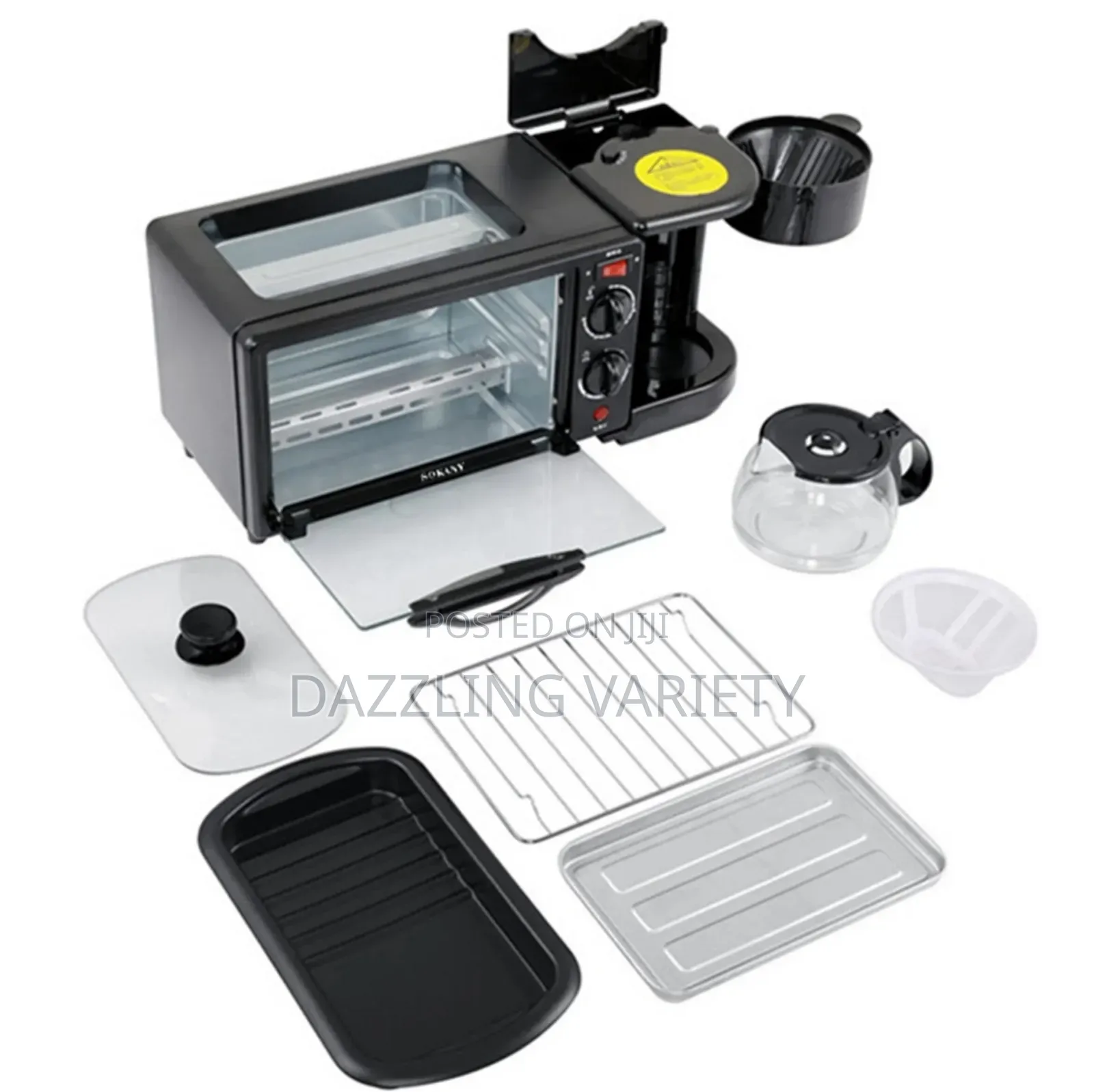 12litres Sokany 3in1 Breakfast Maker
