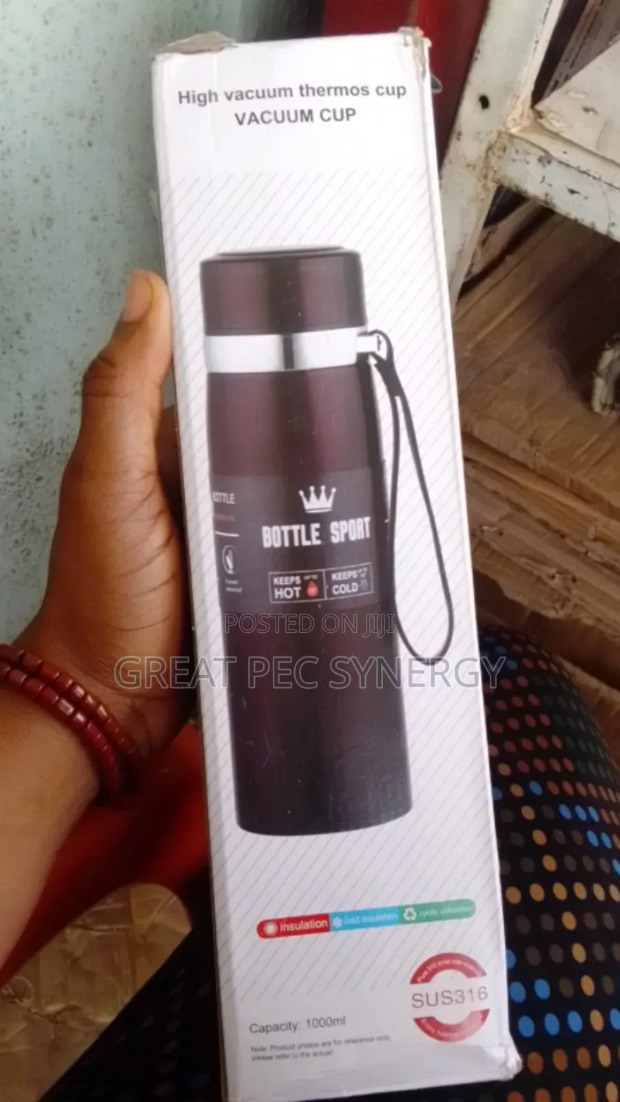 1000ml Vacuum Flask Cup