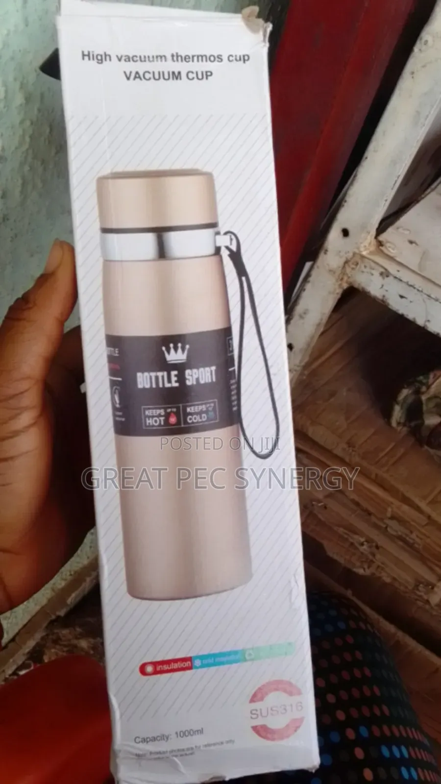 1000ml Vacuum Flask Cup