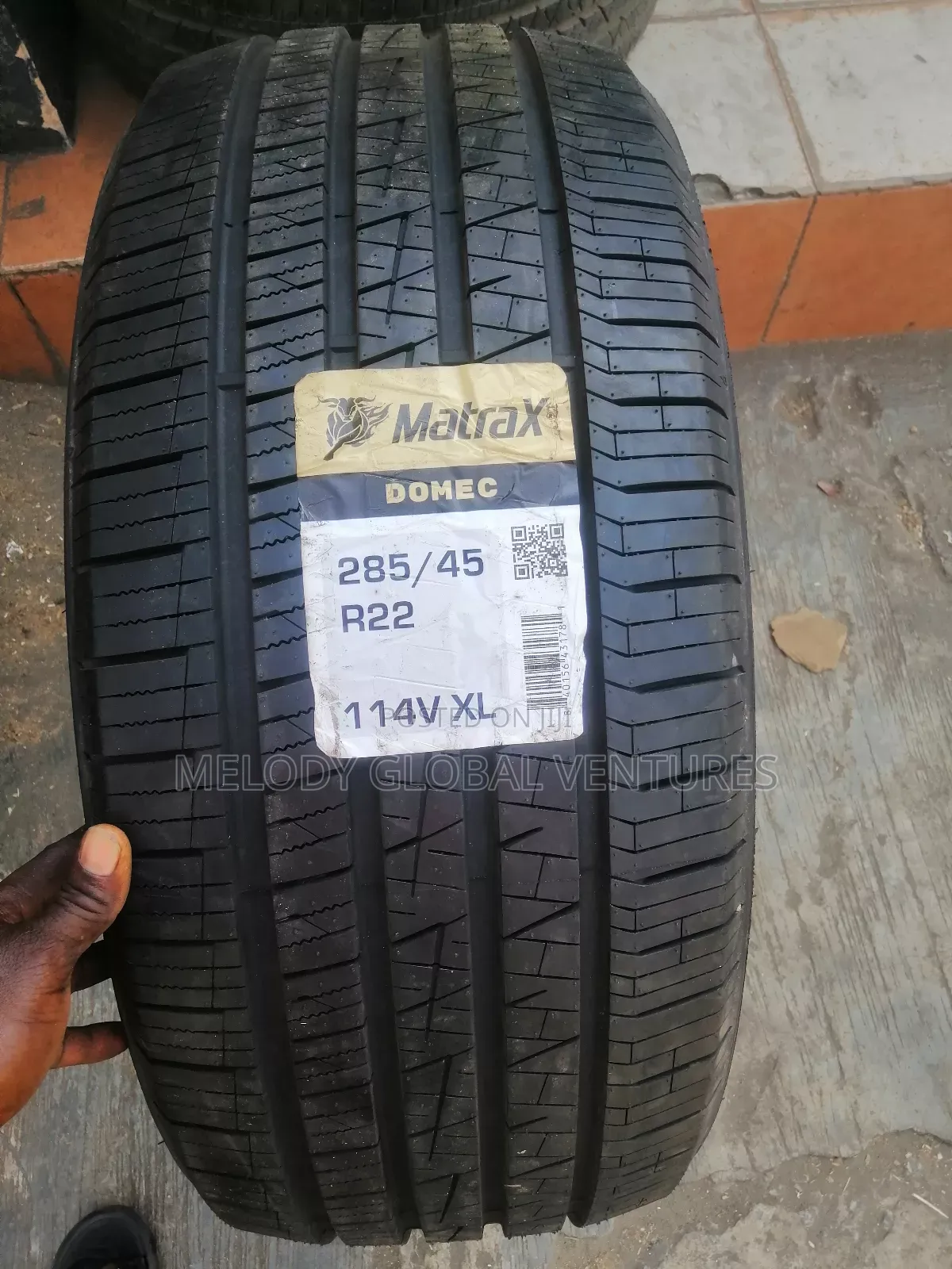 285/45r22 Matrax Tyres Made in Thailand