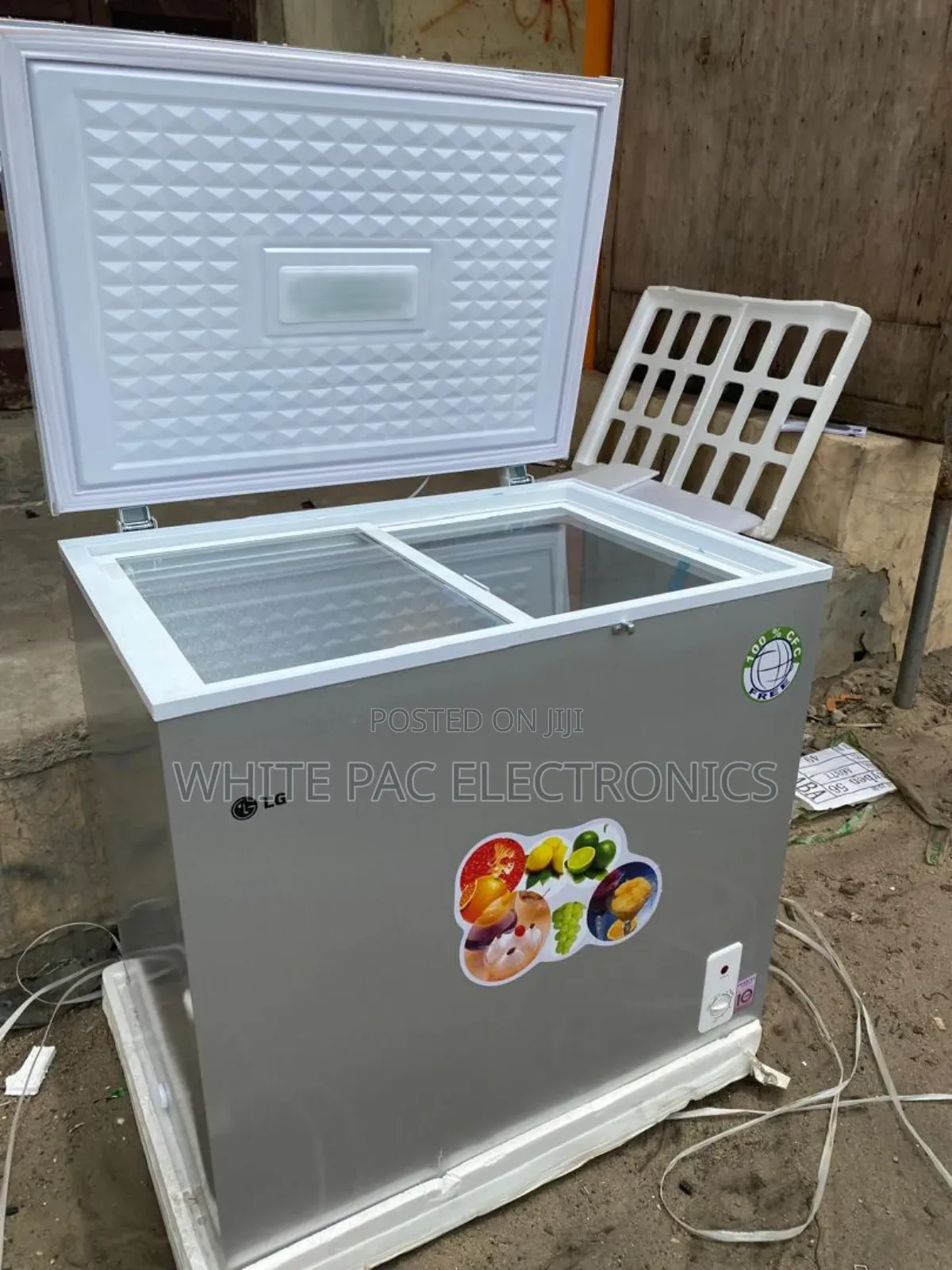 Lg 300 Litre Solar Nepa Freezer Inner Glass Fast Freezing > 2 Yrs