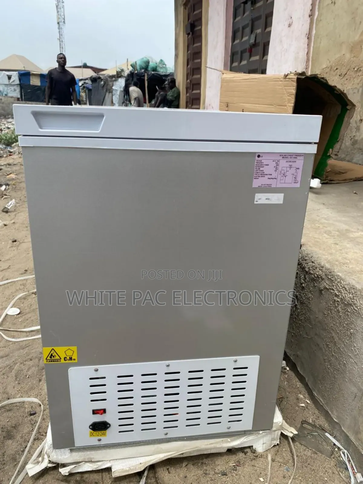 Lg 300 Litre Solar Nepa Freezer Inner Glass Fast Freezing > 2 Yrs