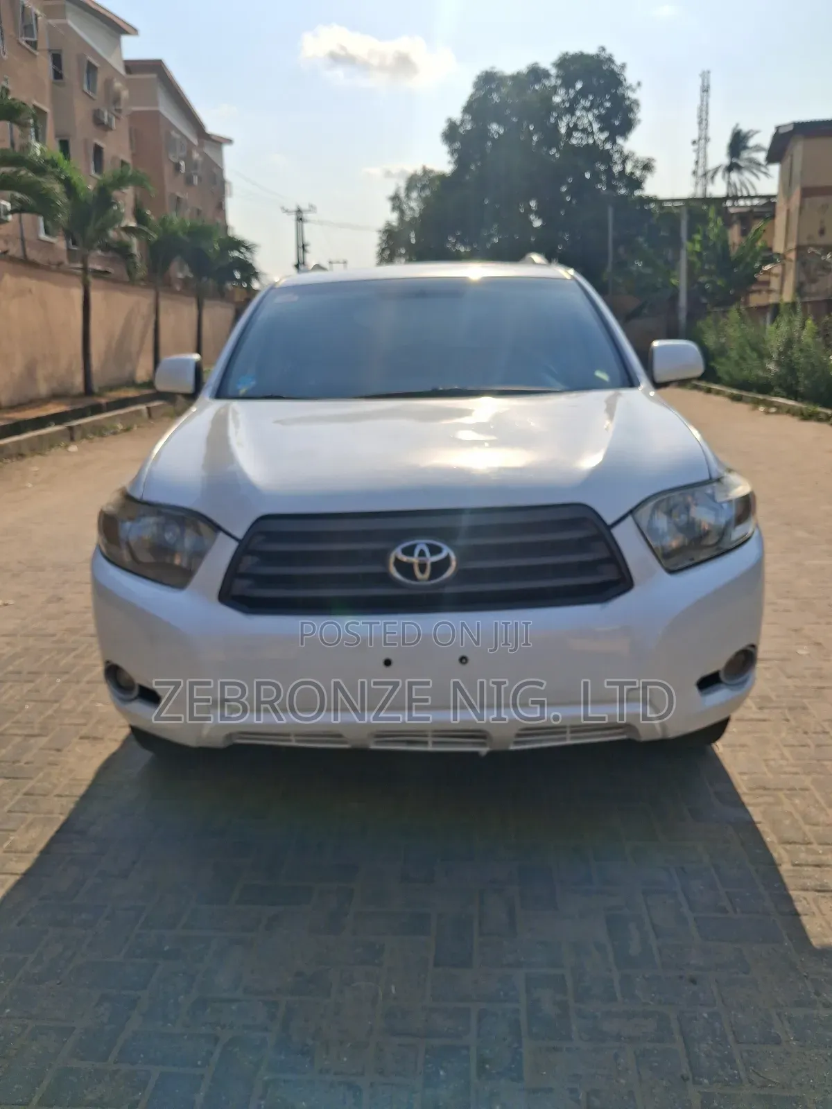 Toyota Highlander Limited 2008 White