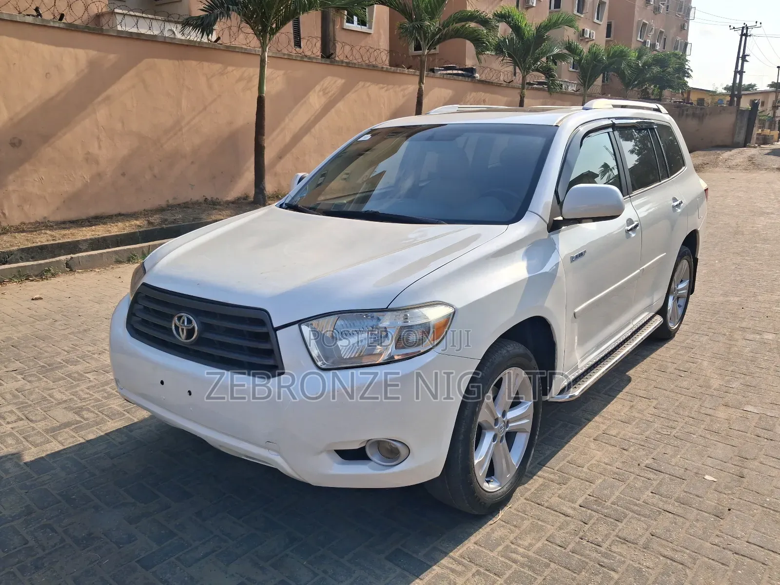 Toyota Highlander Limited 2008 White